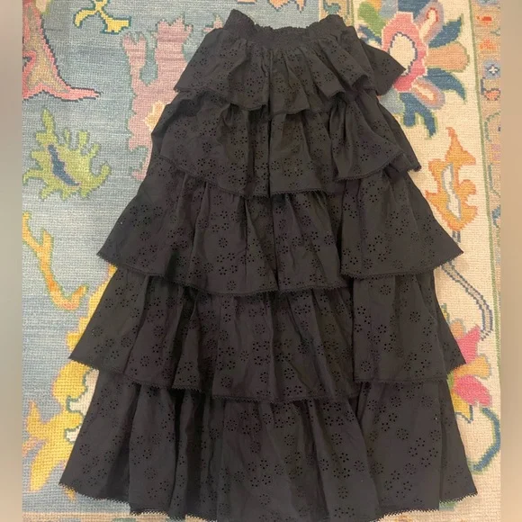 Hill House Eyelet Noemie Skirt - Picture 4 of 7